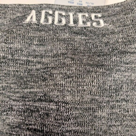 Champion Mens XL NCAA Texas A&M Aggies 1/4 Zip Pullover Sweatshirt Sweater Gray - Picture 6 of 6